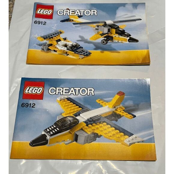 Lego Creator Manuals Only 6912 & 6913 & 6914 & 7292 Each Has 2 Manuals - Picture 2 of 5